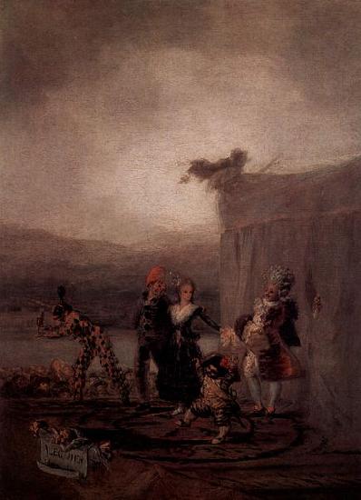 Francisco de Goya Wanderkomodianten oil painting picture